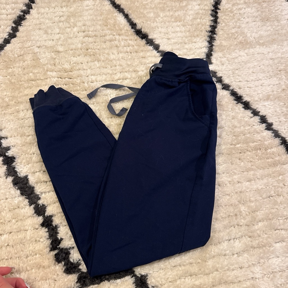 Figs Blue Sweatpants Joggers